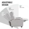 Recliner Sofa, Brown