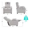 Recliner Sofa, Brown
