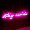 1pc Vibrant Neon Sign - LED Neon Lights for Wall Decor, USB Powered, Light Up Sign for Bedroom, Home Party, Christmas Decorations, Family Gifts, Festi