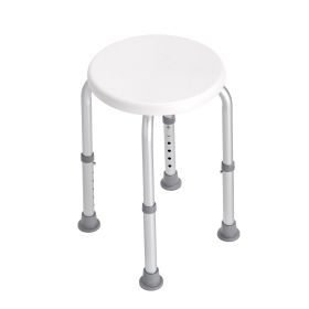 VEVOR Shower Chair for Inside Shower, Adjustable Height Shower Stool, Non-Slip Bench Bathtub Seat Stool for Elderly Disabled Adults Handicap, 300 lbs