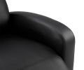 Comfortable Single-Seat Manual Recliner Chair | PU Leather Upholstery | Perfect for Small Spaces