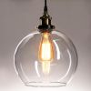 9.8 Ball Shape Glass Ceiling Light/Transperant