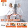 VEVOR Shower Chair for Inside Shower, 360 Degree Swivel Shower Seat, Adjustable Height Shower Stool, Non-Slip Bench Bathtub Seat Stool for Elderly Dis