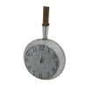 10.6x3x18.1" Frye Wall Clock
