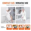 VEVOR Shower Chair for Inside Shower, Adjustable Height Shower Stool, Non-Slip Bench Bathtub Seat Stool for Elderly Disabled Adults Handicap, 300 lbs