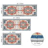 Kitchen Rug Sets 3 Piece with Runner Non Slip Kitchen Rugs and Mats Washable Kitchen Mats for Floor Thick Kitchen Floor Mat Carpet Runner Rugs for Hal