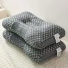 Buy 1 and get 1 free, a total of 2 soft knitted massage neck pillows - adjustable ergonomic correction contour support, high-quality pillow core, deta