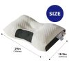 Buy 1 and get 1 free, a total of 2 soft knitted massage neck pillows - adjustable ergonomic correction contour support, high-quality pillow core, deta