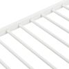 Over Twin Bunk Bed Frame with Trundle,Metal Bunkbed with Sturdy Guard Rail and 2 sideLadders for Kids/Adults,Can be Divided Into Two Beds, No Box Spri